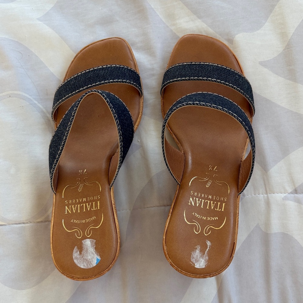 Italian Shoemakers NWOT. Stickers still present on the bottom.